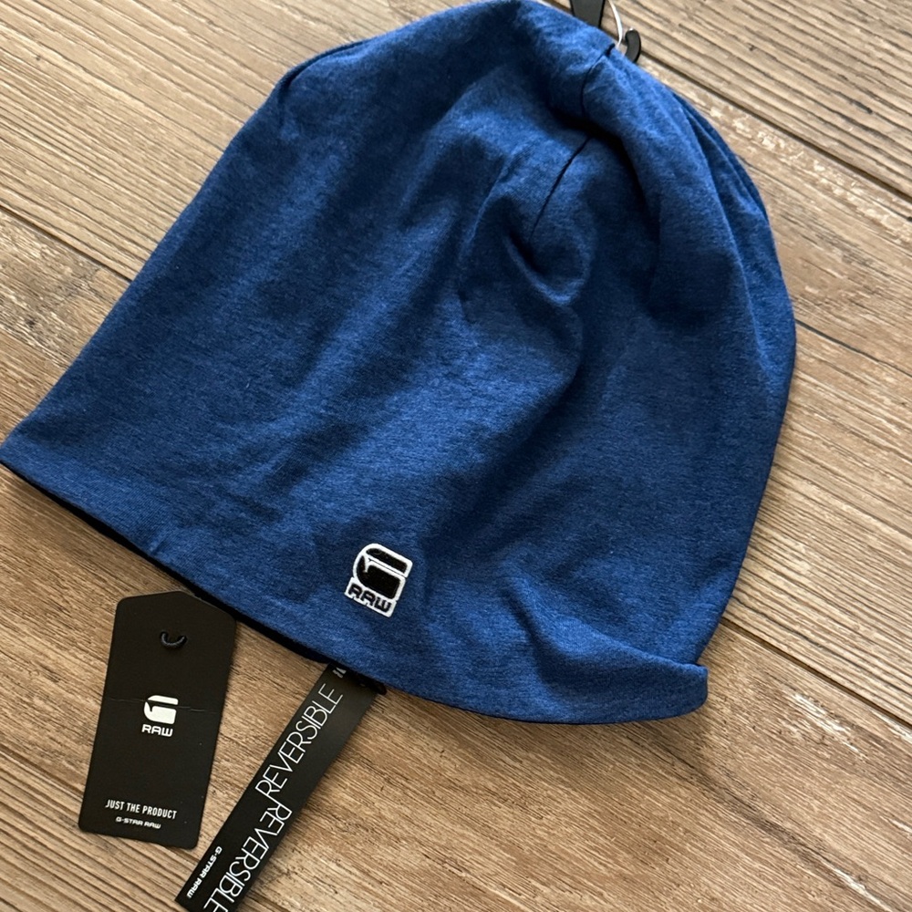 G-Star Raw Navy Beanie